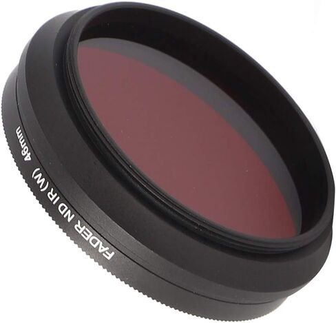 Rengue Adjustable IR Filter, Rotating, 530nm to 750nm Wavelength, for Infrared Photography, 43mm/46mm Adjustable IR Filter, Aluminum Alloy, Nan Digital Cameras and Accessories (43mm) in Saudi Arabia
