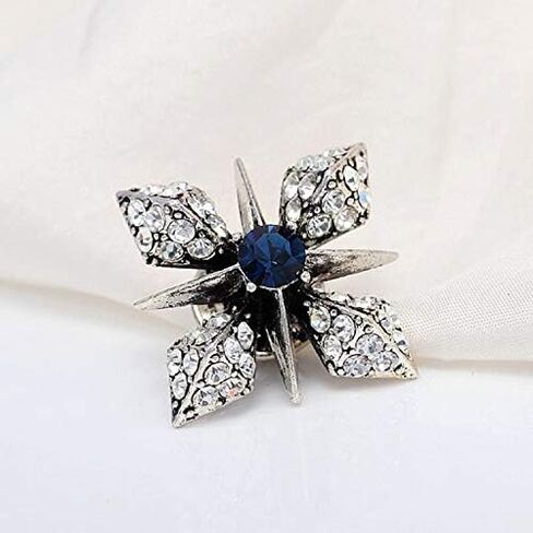 Metmejiao الذهب والفضة الرجال بروش البدلة دبوس مع جوهرة حجر الراين بروش الصدار خمر الصليب طوق دبوس قميص مشبك الإنجليزية طوق كليب دعوى شارة دبوس الذهب in Kuwait