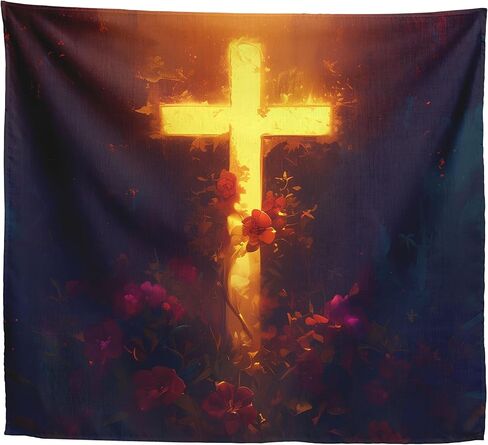 Xolytar Celestial Angel Glowing Halo Wings Wall Tapestry Hanging, Ethereal Christian Cosmic Starry Sky Tapestries Wall Decor Gifts for Spiritual Boho Living Room Bedroom Dorm 60x50 inches in Saudi Arabia