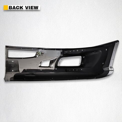 Black Bumper Corner Fits T660 2008-2017 ABS Bumper Corner Replacement T660 Semi Trucks Driver Side Left (with Fog Light Hole) in Kuwait