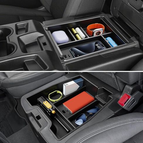 Center Console Organizer for 23-25 Chevy Silverado & GMC Sierra 1500, Refreshed 22-25 Silverado/Sierra 1500 Models, 24-25 Silverado/Sierra 2500HD 3500HD(Full Console w/Bucket Seats ONLY) in Saudi Arabia