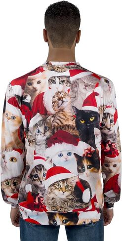 Giggling Getup Ugly Christmas Sweaters 2023، سويت شيرت عيد الميلاد للجنسين، سترة عيد الميلاد المضحكة in Kuwait
