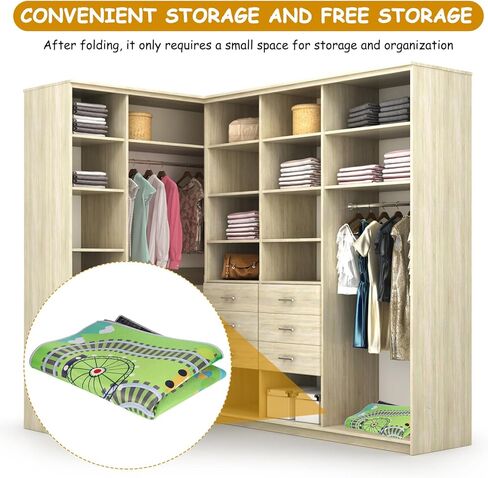 Kids Carpet Playmat Rug for Playroom, Educational Washable Classroom Area City Life Road Rug for Cars City Map, Toddler Play Mat for Preschool Children Bedroom Carpet Boys, 31×47in (Grey) in Saudi Arabia