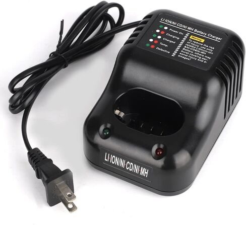M12 & M18 Battery Charger for Milwaukee, Compatible with 12V/18V Lithium-Ion Batteries, Replacement for 48-59-1808 & 48-59-1812, Dual-Port Rapid Charger with Smart Protection (Tool Only) in Kuwait