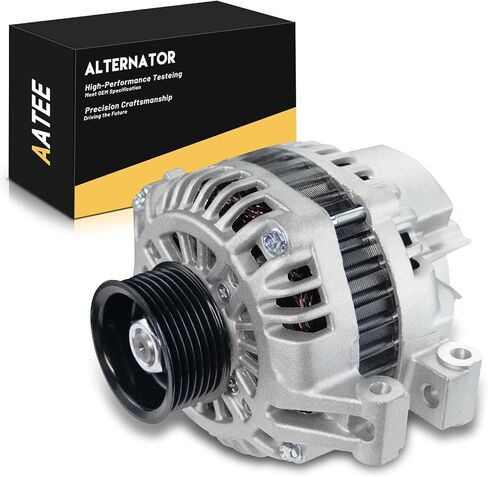AATEE Stable Output Alternator for:-GMC Terrain 2010 2011 2012 3.0L, for:-Chevy Captiva Sport 2012, Impala 2012-2020, for:-Cadillac SRX, Lacrosse, 3.0L 3.6L 12V 150Amp CW 6-Groove Pulley, OE# 13502585 in Saudi Arabia