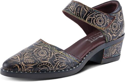 Spring Step L'Artiste Jazzberry Women's Western Shoe - Handpainted Flowers, Feminine Look, Versatile Footwear in Saudi Arabia