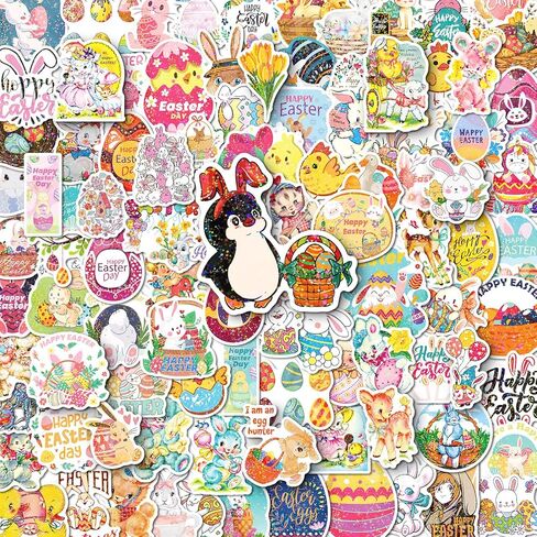 100Pcs Holographic Valentines Stickers for Kids, Heart Valentine's Stickers Bulk for Valentines Day Gifts for Kids Classroom School Exchange,Thickened Backing Vinyl Decals, Party Favors in Kuwait