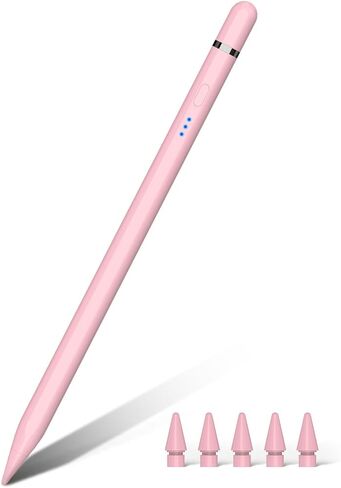 Pencil 1st Generation for iPad 2025-2018: Pencil USB C Fast Charging Magnetic with Tilt Sensitivity & Palm Rejection, Stylus Pen for iPad 6-11th, Air 3-5/M2/M3, Mini 5-7, Pro11 1-4 12" 3-6/M4 (White) in Kuwait