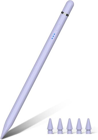 Pencil 1st Generation for iPad 2025-2018: Pencil USB C Fast Charging Magnetic with Tilt Sensitivity & Palm Rejection, Stylus Pen for iPad 6-11th, Air 3-5/M2/M3, Mini 5-7, Pro11 1-4 12" 3-6/M4 (White) in Kuwait