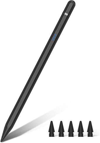 Pencil 1st Generation for iPad 2025-2018: Pencil USB C Fast Charging Magnetic with Tilt Sensitivity & Palm Rejection, Stylus Pen for iPad 6-11th, Air 3-5/M2/M3, Mini 5-7, Pro11 1-4 12" 3-6/M4 (White) in Kuwait