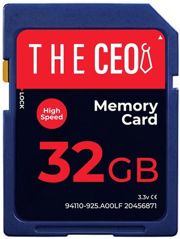بطاقة ذاكرة الرئيس التنفيذي Ultra SDHC UHS-I 90 ميجابايت/ثانية - بطاقة كاميرا عالية السرعة وموثوقة - الفئة 10 للقراءة/الكتابة السريعة مثالية للفيديو والتصوير الفوتوغرافي عالي الدقة - احصل على بطاقة SD متينة بسعة 128 جيجابايت للتخزين على المدى الطويل in Kuwait