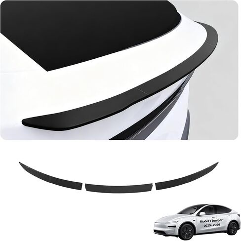 لـ Tesla جناح سبويلر خلفي موديل Y Juniper Refresh Accessories 2025 2026 مجزأة شفة خلفية سبويلر خارجي من ألياف الكربون محكم ماتي ABS الخلفي الجذع الشفاه مظهر رياضي أطقم التصميم in Kuwait