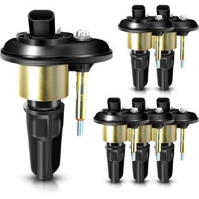 مجموعة MAS مكونة من 6 ملفات إشعال متوافقة مع شيفروليه كولورادو تريل بليزر جي إم سي إنفوي إيسوزو I-280 أولدزموبيل ساب لاستبدال UF303 C1395 52-1743 in Kuwait