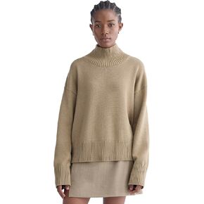 Everlane Women's Everlane The Boxy Turtleneck in Everyday Cotton in Kuwait