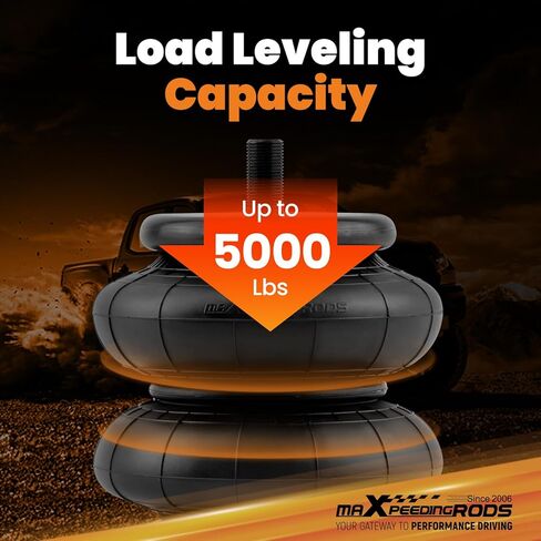 maXpeedingrods 5000 lbs Rear Air Suspension Bags Kit for Ford F-250 F-350 F-450 Super Duty 2011-2016 Air Spring Bag Kit in Saudi Arabia