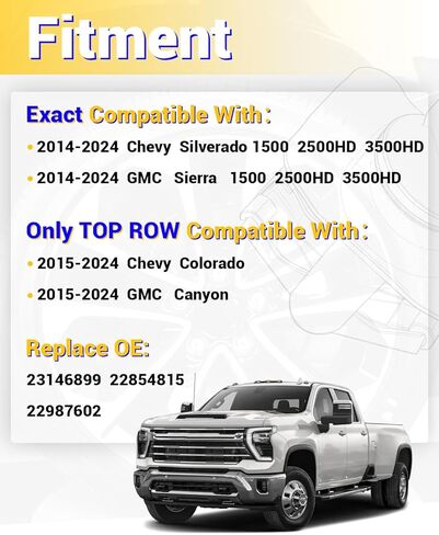 23146899 Truck Bed Tie Down Anchors Replacement for 2014-2024 Silverado Sierra, 2015-2024 Colorado Canyon Truck Bed Cargo Tie Downs, Pack of 4 in Saudi Arabia