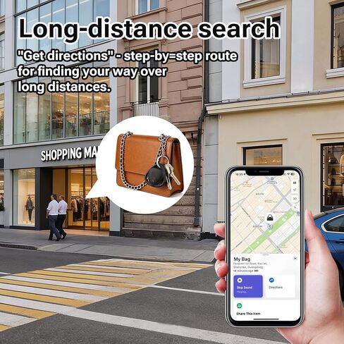 علامات الهواء - 4 عبوات Android 【معتمدة من Google MFG】، تعمل علامة الهواء لجهاز Android Item Finder مع Google Find Hub، ومحدد موقع جهاز تعقب الهواء، والعلامة الذكية للمفاتيح، والأمتعة، والحقائب، وحقائب السفر in Kuwait
