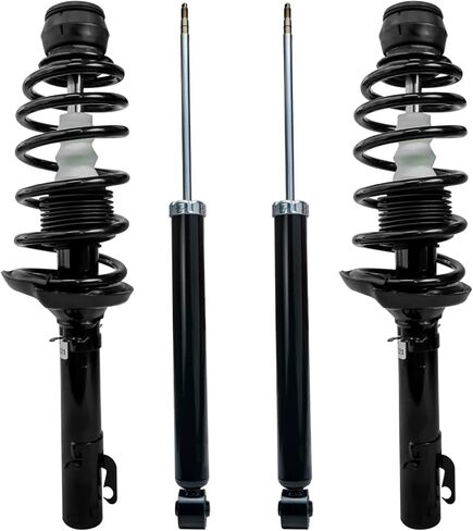 Detroit Axle - Front Struts w/Coil Springs Rear Shock Absorbers Replacement for 2013-2015 Honda Civic SE DX EX EX-L HF LX Sedan - 4pc Set in Saudi Arabia