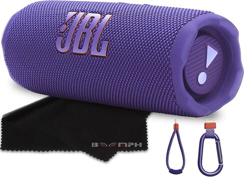 JBL Flip 7 Portable Bluetooth Speaker, IP68 Waterproof, Dustproof, Drop-Proof, PushLock System, AI Sound Boost, 16H Battery – Black – Boomph's Comprehensive Ultimate Performance Cloth Solution in Saudi Arabia