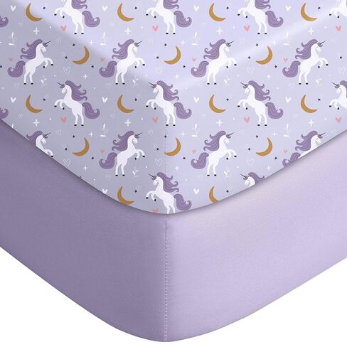 Yoofoss Pack and Play Sheets Fitted, Mini Crib Sheets 2-Pack for Pack N Play Mattress, Stretchy Playard Sheet, Soft and Breathable (Panda) in Saudi Arabia