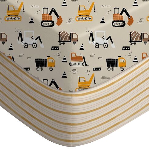 Yoofoss Pack and Play Sheets Fitted, Mini Crib Sheets 2-Pack for Pack N Play Mattress, Stretchy Playard Sheet, Soft and Breathable (Panda) in Saudi Arabia