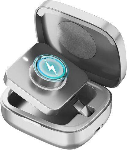 Wireless Charging Case for Oura Ring Gen 4 & 3 Charger, 1000mAh Portable Travel Power Station Fits All-Sized Oura Ring 4 & 3, 30-Day Runtime (Official Charger NOT Included) in Saudi Arabia