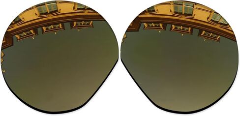 عدسات Vonxyz بديلة لنظارة Oakley HSTN OO9464 52 مم/HSTN مقاس آسيوي 009464A/HSTN 009242 /HSTN 009242A نظارة شمسية - طبقة مرآة من اليشم مستقطبة in Kuwait