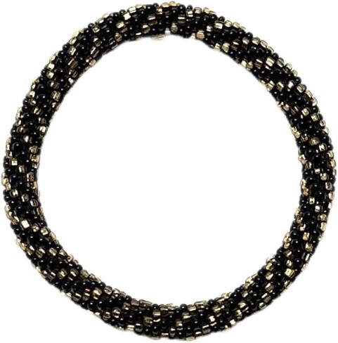 سوار من الخرز السيراميكي متعدد الألوان من Humble Hilo Artisan ذو جودة مرنة ومطاطة ومكتنزة للنساء in Kuwait