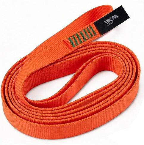 9KM Climbing Sling - 16mm Nylon Webbing (12"/24"/48") UIAA Certified, 22kN Strength for Rock Climbing, Mountaineering in Saudi Arabia