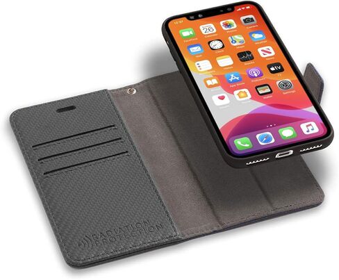 حافظة SafeSleeve EMF للهاتف الخلوي، حافظة قابلة للفصل لهاتف iPhone 12 Pro - أرجواني in Kuwait
