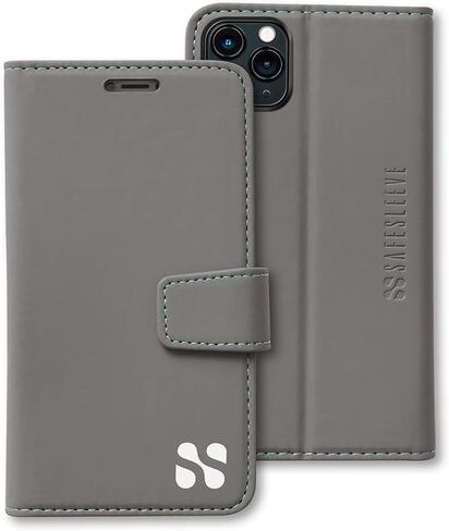 حافظة SafeSleeve EMF للهاتف الخلوي، حافظة قابلة للفصل لهاتف iPhone 12 Pro - أرجواني in Kuwait
