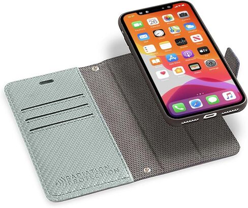 حافظة SafeSleeve EMF للهاتف الخلوي، حافظة قابلة للفصل لهاتف iPhone 12 Pro - أرجواني in Kuwait