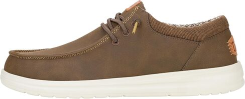 Hey Dude Paul Classic Brown مقاس 13، أحذية رجالية، أحذية بدون كعب للرجال، مريحة وخفيفة الوزن in Saudi Arabia