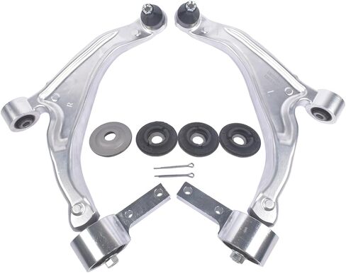 2PCS Front Lower Control Arms with Ball Joints K621550 Replacement for Ho-n-da Pilot V6 3.5L 2009 2010 2011 2012 2013 2014 2015 Replace # K621551 51360SZAA04 51350SZAA04 in Saudi Arabia