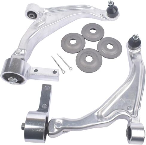 2PCS Front Lower Control Arms with Ball Joints K621550 Replacement for Ho-n-da Pilot V6 3.5L 2009 2010 2011 2012 2013 2014 2015 Replace # K621551 51360SZAA04 51350SZAA04 in Saudi Arabia
