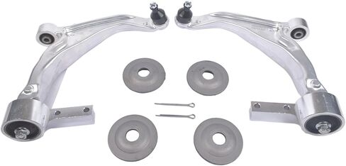 2PCS Front Lower Control Arms with Ball Joints K621550 Replacement for Ho-n-da Pilot V6 3.5L 2009 2010 2011 2012 2013 2014 2015 Replace # K621551 51360SZAA04 51350SZAA04 in Saudi Arabia