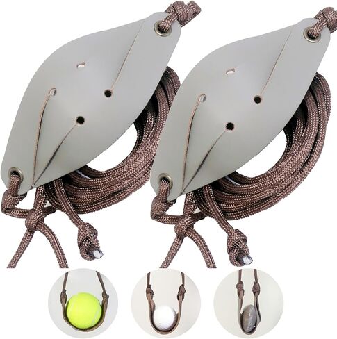 Handmade Leather Throwing Sling Old-Fashioned Slingshot Rock Sling in Saudi Arabia