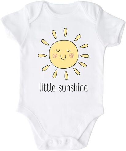 Kids Tshirt Baby Onesie® Little Sunshine Baby Bodysuit Newborn Outfit Baby Shower Gift in Saudi Arabia