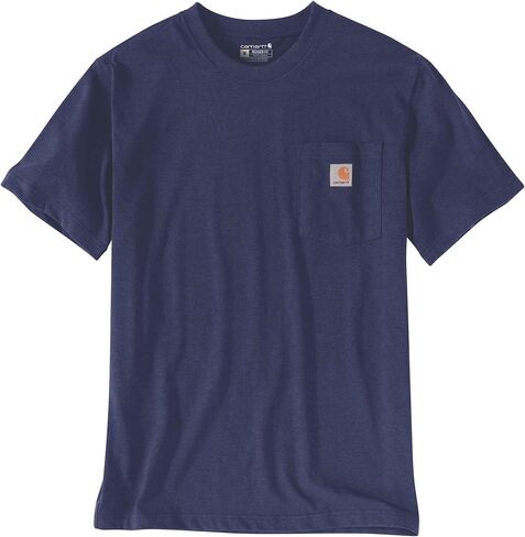 Carhartt Men's Dearborn Relaxed Pocket T-Shirt, Navy, X-Large in Saudi Arabia
