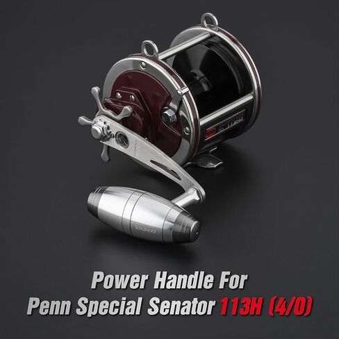 GOMEXUS Power Handle Compatible for Penn Penn Senator 112H Conventional Reel Replacement Parts in Saudi Arabia
