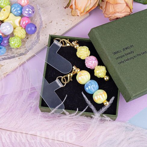Beadable Phone Tether Tap Accessories Lanyard Pad for Mobile Phone in Saudi Arabia