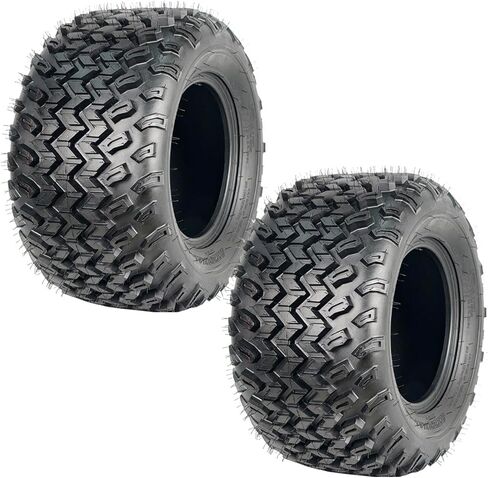 مجموعة Garvee مكونة من 4 إطارات رياضية ATV بدون أنابيب - 22x7-10 أمامي و22x11-9 خلفي، 6 إطارات لجميع التضاريس لركوب الدراجات والسباق، الحواف غير متضمنة in Kuwait