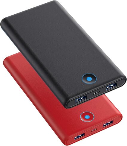[2 Pack]Portable Charger Power Bank 10000mAh,Slimmer USB C in&Out Fast Charging Portable Phone Charger,Travel Essentials Backup External Battery Pack for iPhone 17/16/ 15/14/13/12,Galaxy S24,Android in Saudi Arabia