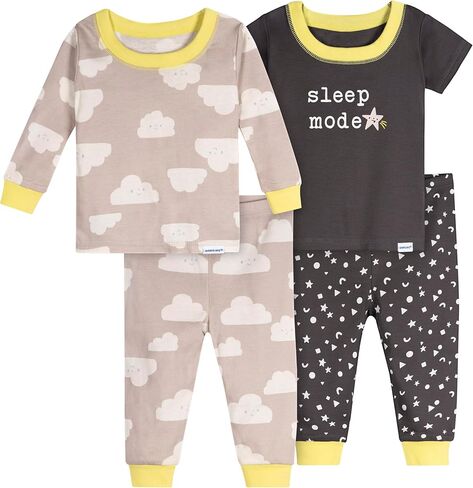 مجموعة بيجامة من 4 قطع تناسب الأطفال من الجنسين من ماركة Onesies in Saudi Arabia