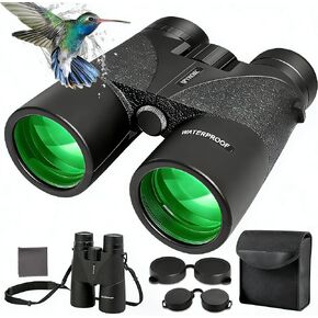 12x42 High Powered Binoculars for Adults, Clear Optics for Wildlife & Sports, Essential Camping Gear & Hunting Gear for Outdoor Adventures and Travel in Saudi Arabia