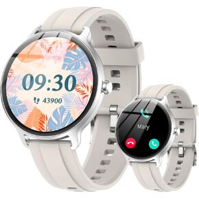 Smart Watch for Men Women(Answer/Make Calls), Smartwatch Built-in AI Voice, 1.27" HD Fitness Tracker with Heart Rate/Sleep/Step/SpO2 Monitor, 100+ Sports Modes, IP68 Waterproof Watch for Android iOS in Saudi Arabia