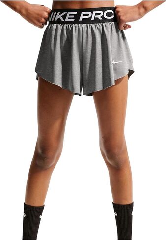 Nike Girls' Pro Dri-fit 2-in-1 Shorts (Little Big Kid) in Saudi Arabia