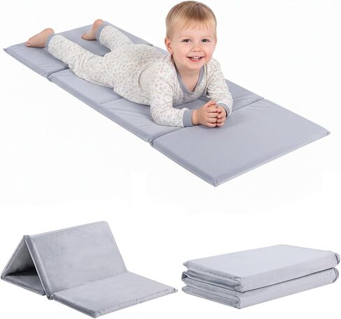 Tiita Kids Nap Mat, Foldable Play Mat, Sleeping Pad in Saudi Arabia