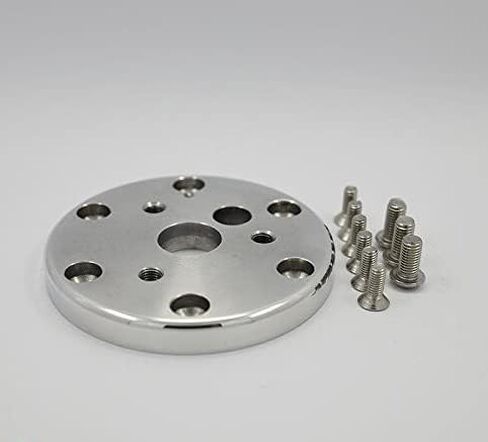 3/8" Steering Wheel Hub Adapter Conversion Spacer Black for 3 Hole Steering Wheel to 6 Hole Adapter in Saudi Arabia