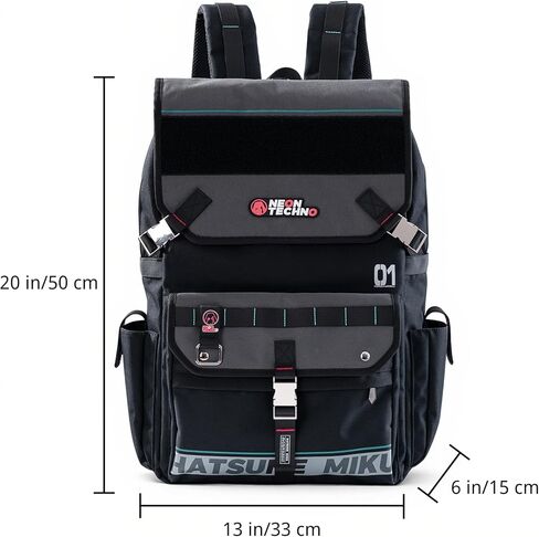 Outdoor Style Daypack Backpack 20L for Hatsune Miku Collaboration Series Bag in Saudi Arabia